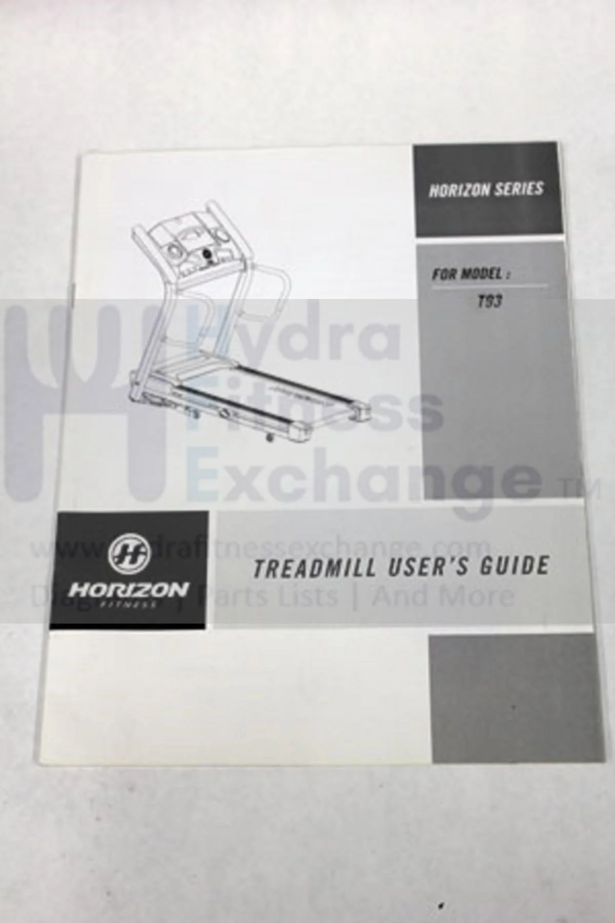 Horizon Fitness T93 Treadmill Owner's User Manual 101671 - Image 2