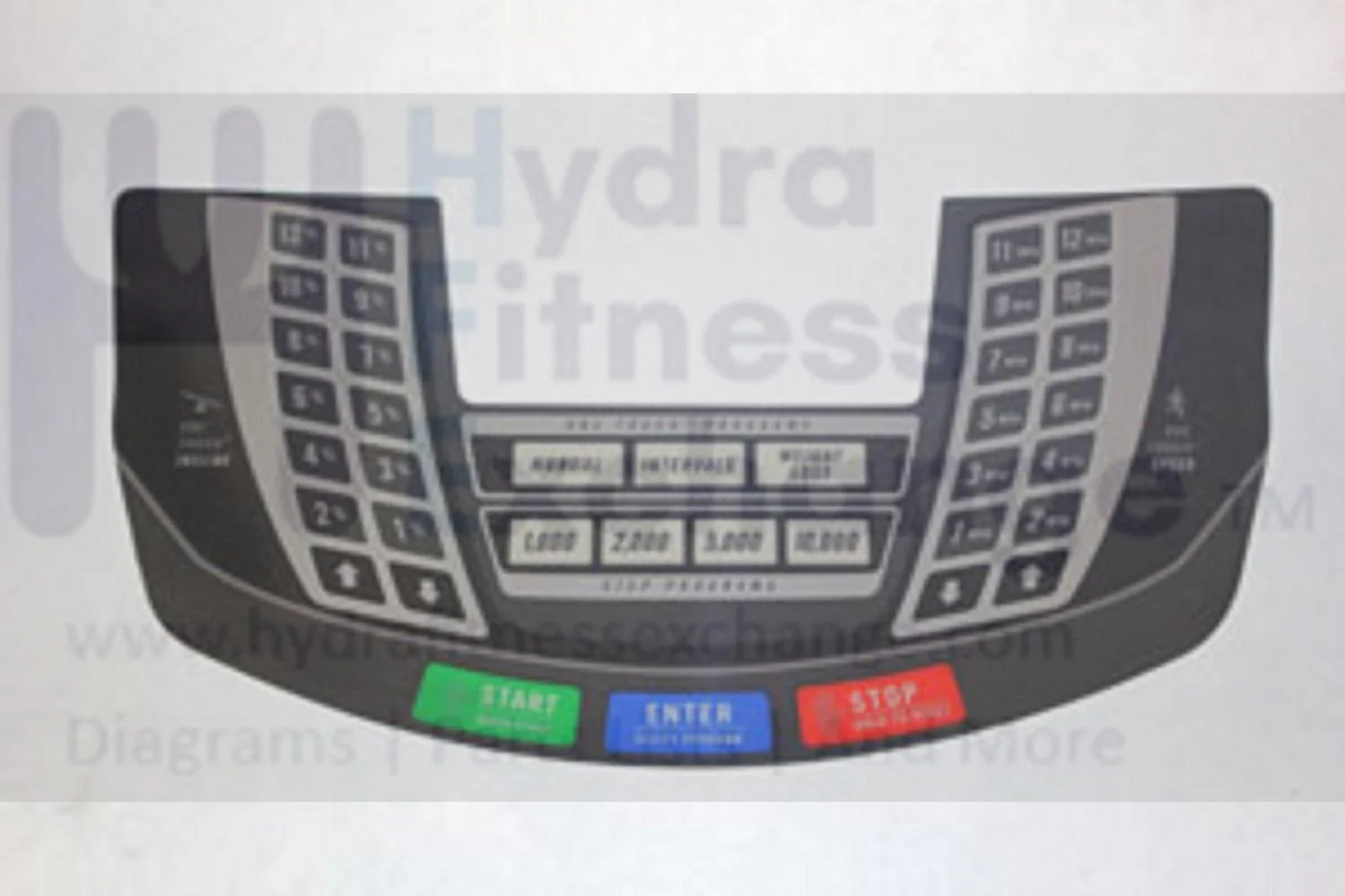 Horizon Fitness TM153 TM191 Treadmill Overlay 0.25mm 003057-C - Image 2