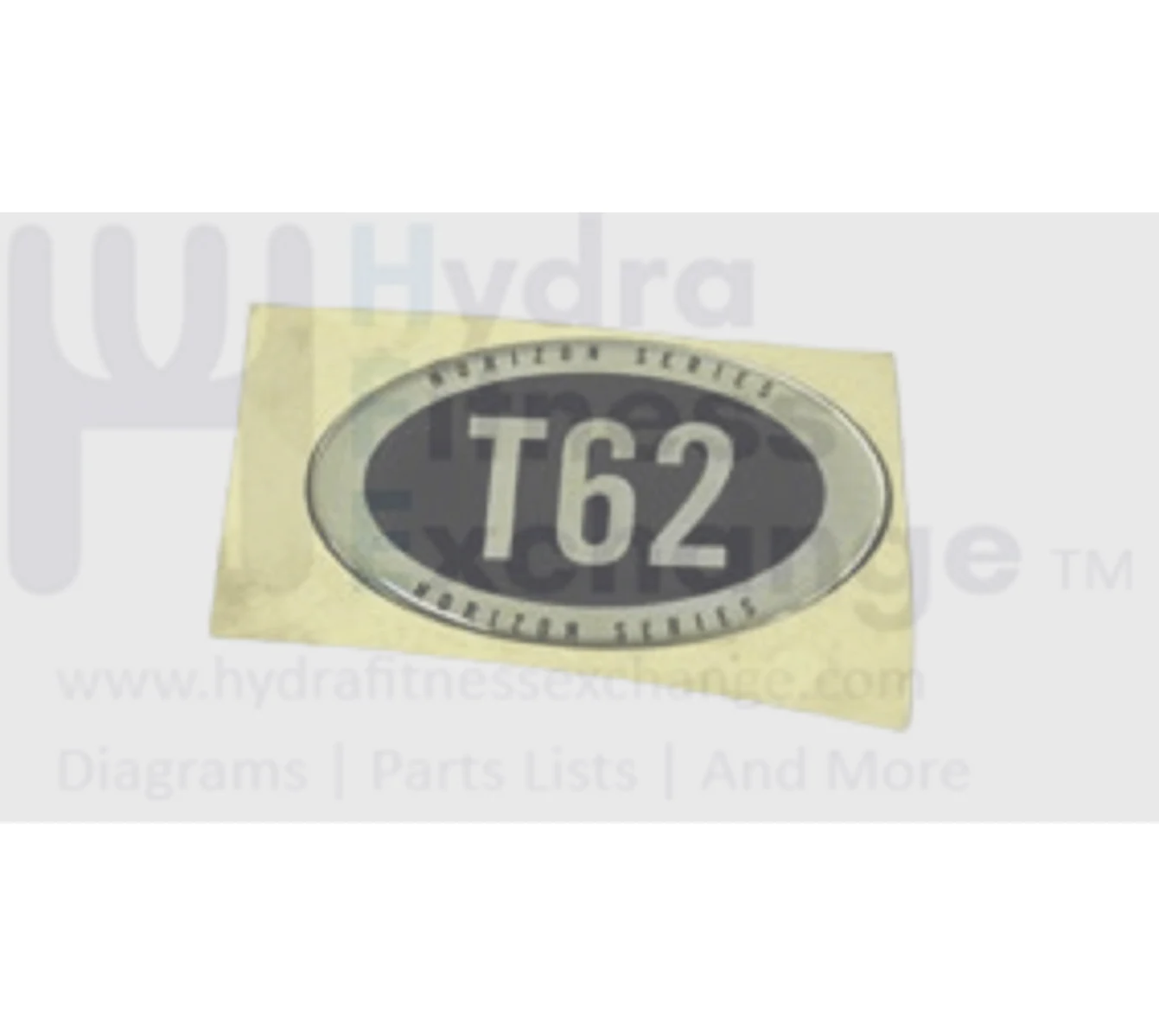 Horizon Fitness TM157 Treadmill Decal Motor Cover Logo 006266-A