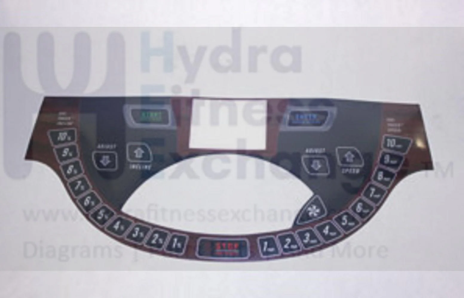 Horizon Fitness TM157 Treadmill Overlay 0.25mm 003038-BX - Image 2