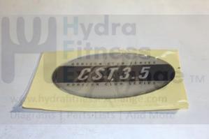 Horizon Fitness TM160 CST3.5 Treadmill Motor Cover Decal 006251-BX - Image 2