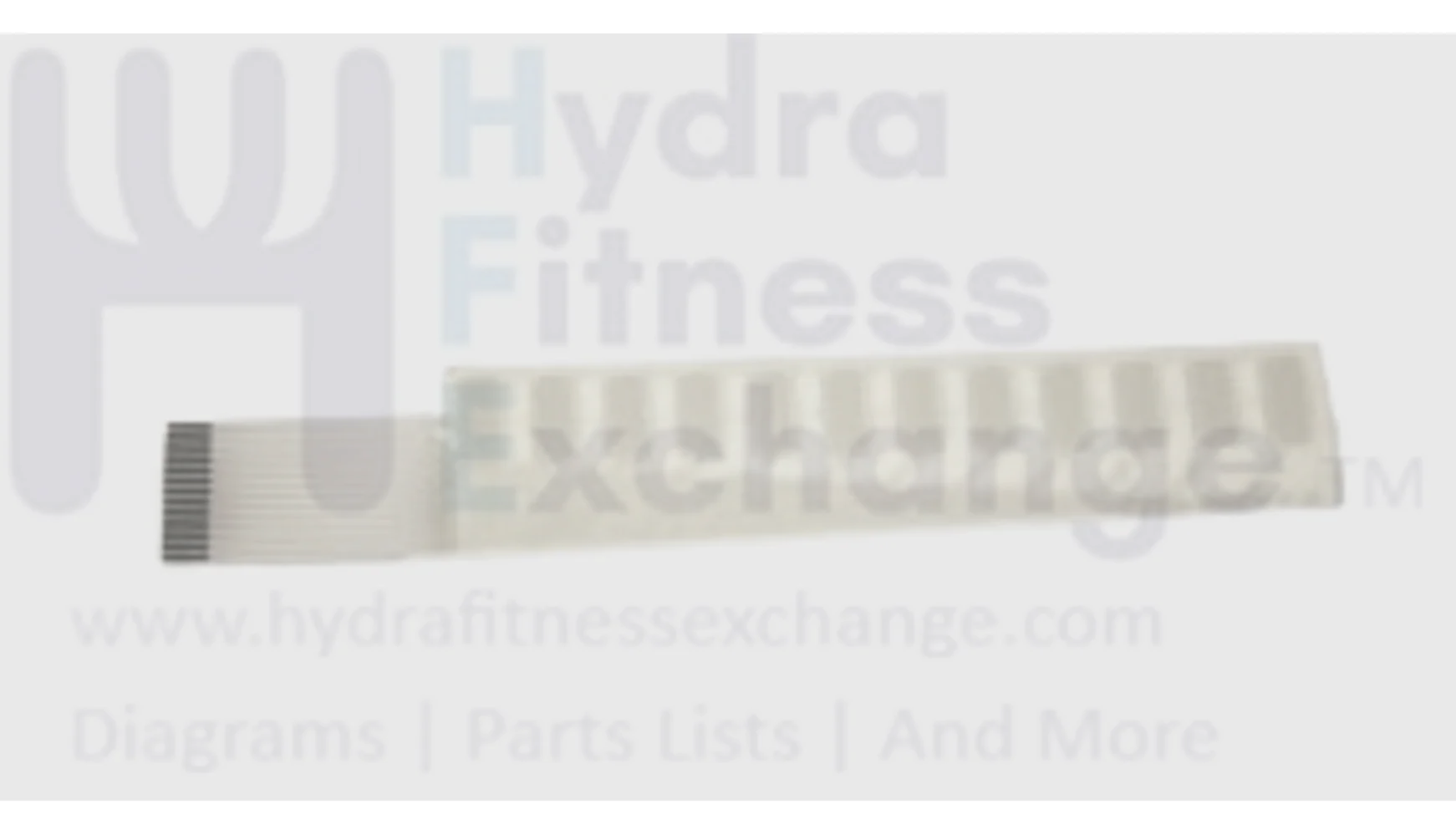 Horizon Fitness TM163 TM164 Treadmill Incline Membrane 10 Keys 019684-B