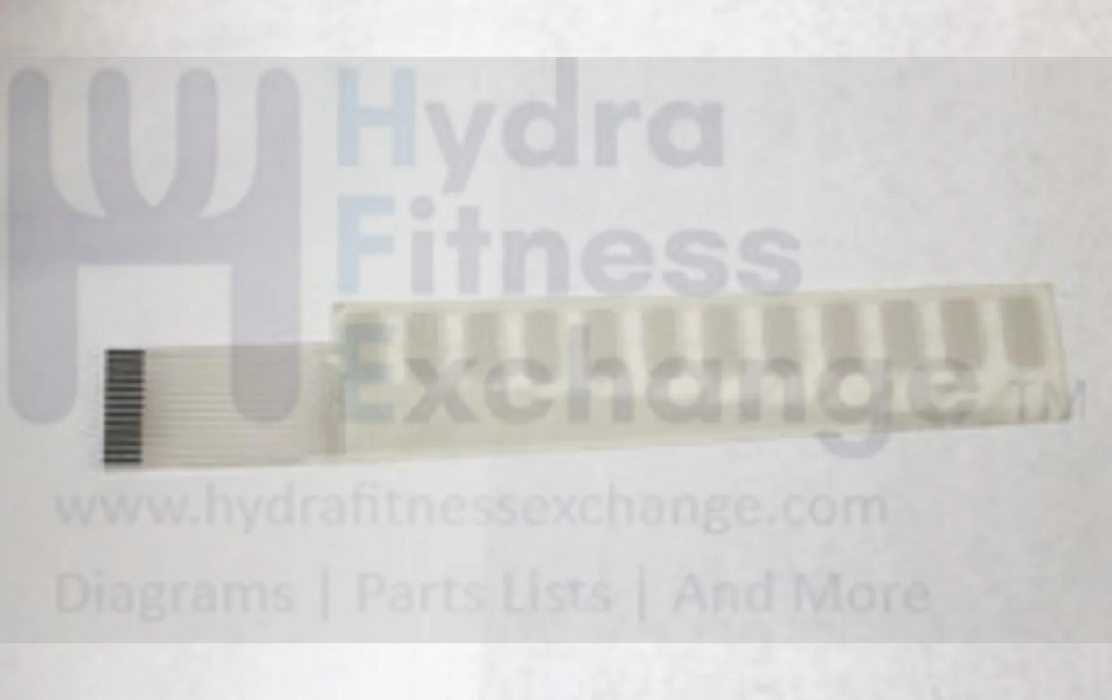 Horizon Fitness TM163 TM164 Treadmill Incline Membrane 10 Keys 019684-B - Image 2