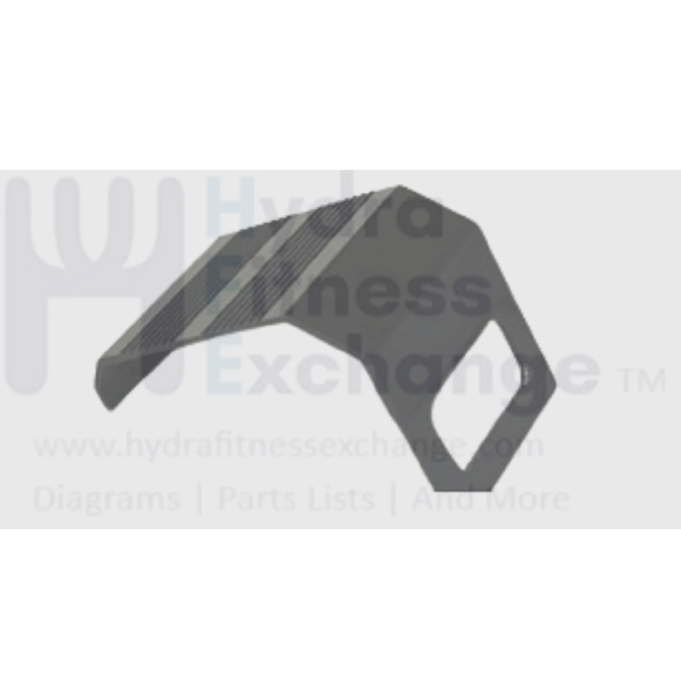 Horizon Fitness TM210 Treadmill Center of Side Rail ADR Piece 056432-AC