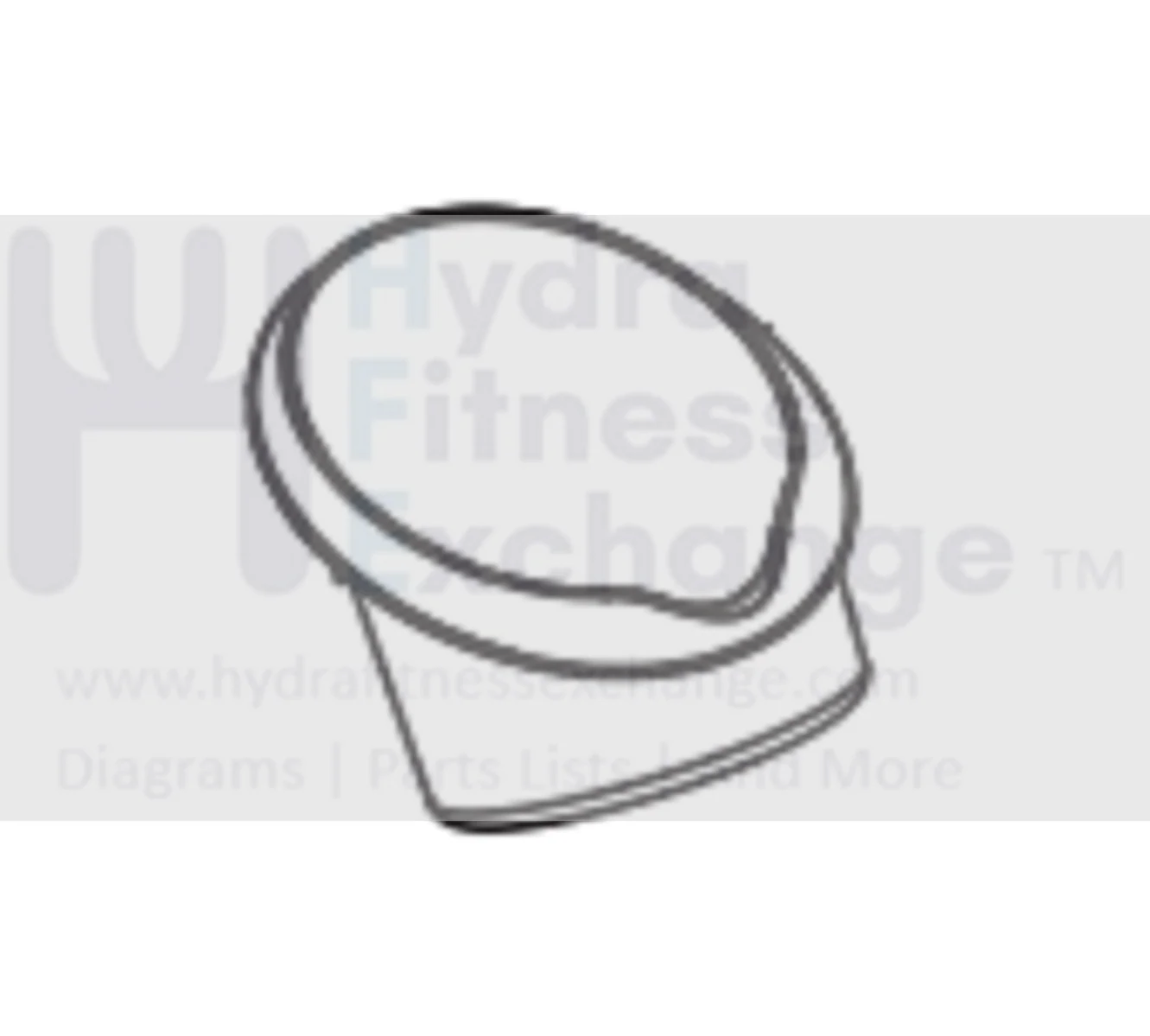 Horizon Fitness TM212 TM659 TM157 Treadmill Right Console Cup Holder 056322-BA