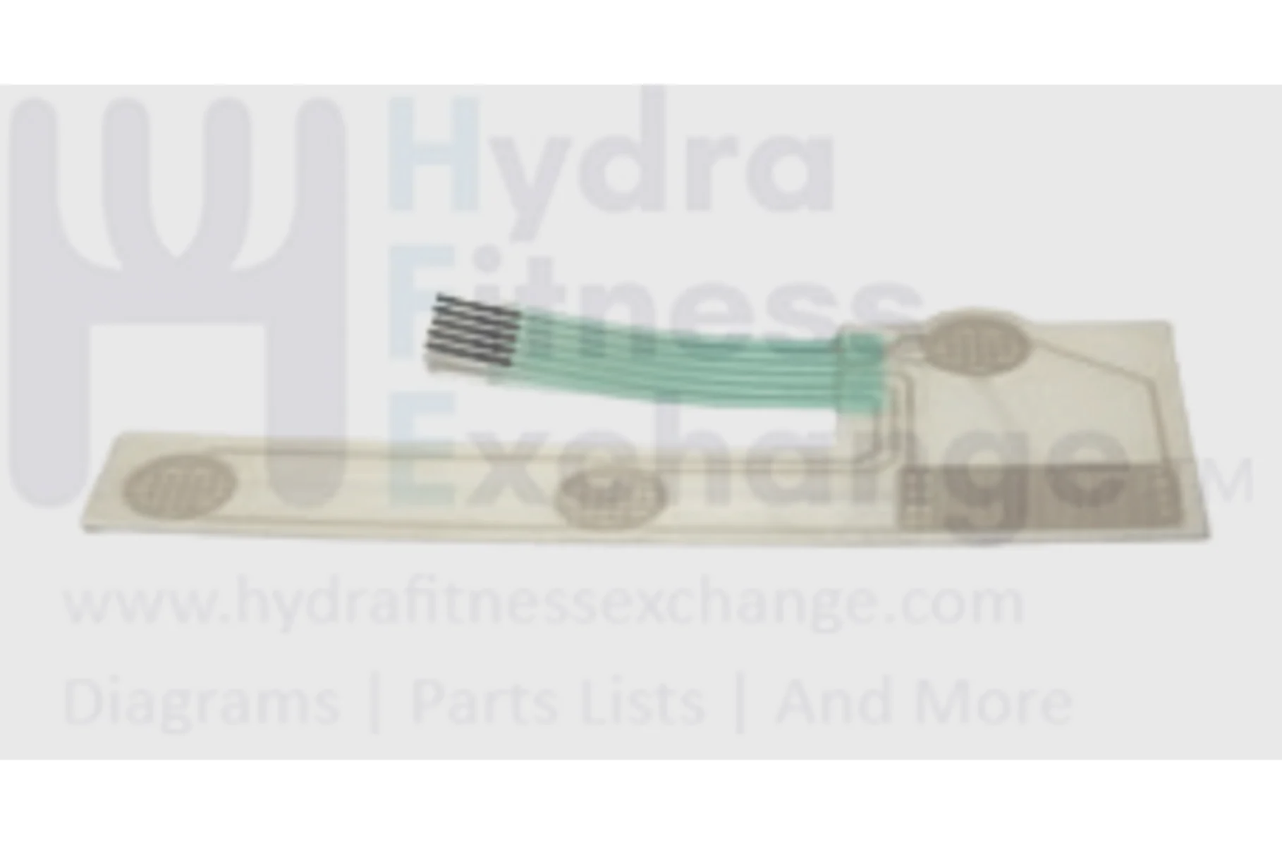 Horizon Fitness TM212 Treadmill Start and Incline Buttons Membrane Key 062911-A
