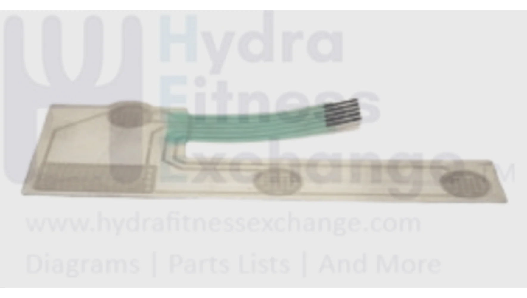 Horizon Fitness TM212 Treadmill Stop and Speed Buttons Membrane Key 062914-A