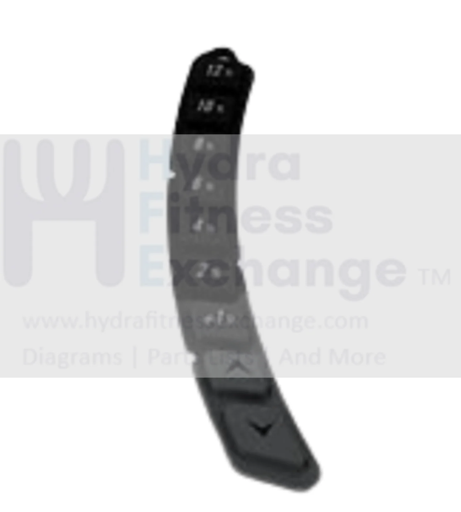 Horizon Fitness TM233 Treadmill Button Elevation 049106-FA