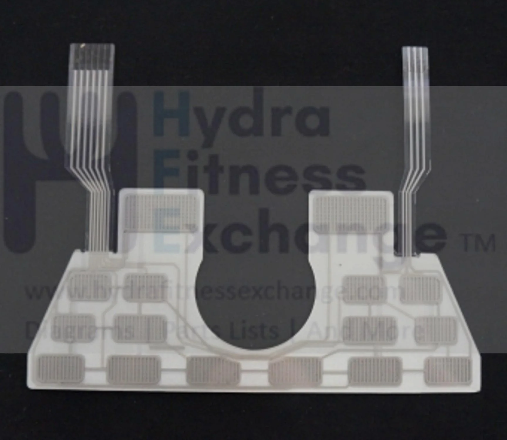 Horizon Fitness TM233 Treadmill Membrane Keypad 16 Keys 040668-AR - Image 2