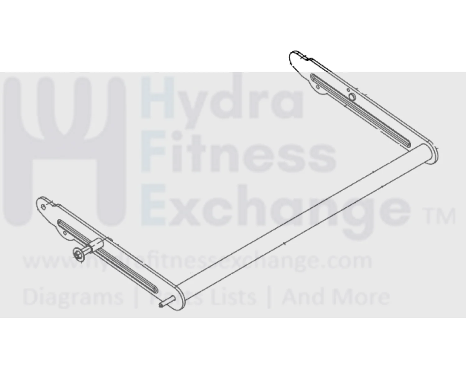 Horizon Fitness TM279 Treadmill Folding Frame Set 065981-Z