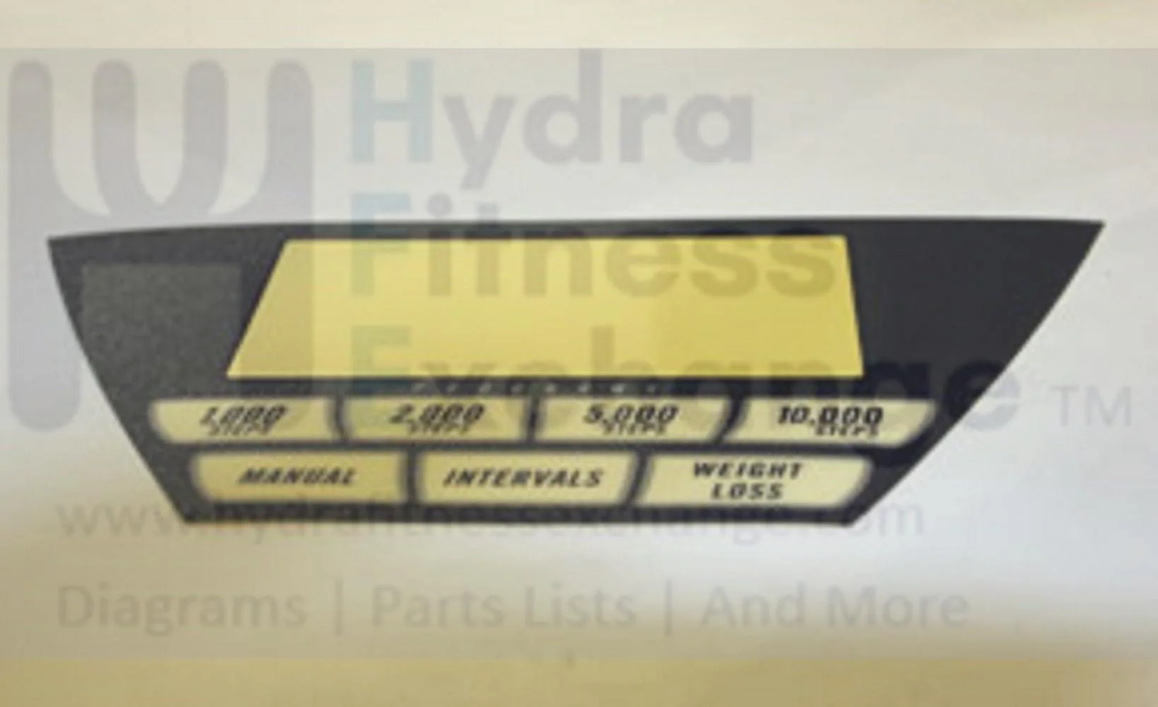 Horizon Fitness TM279 Treadmill Overlay Program 064622-AX - Image 2