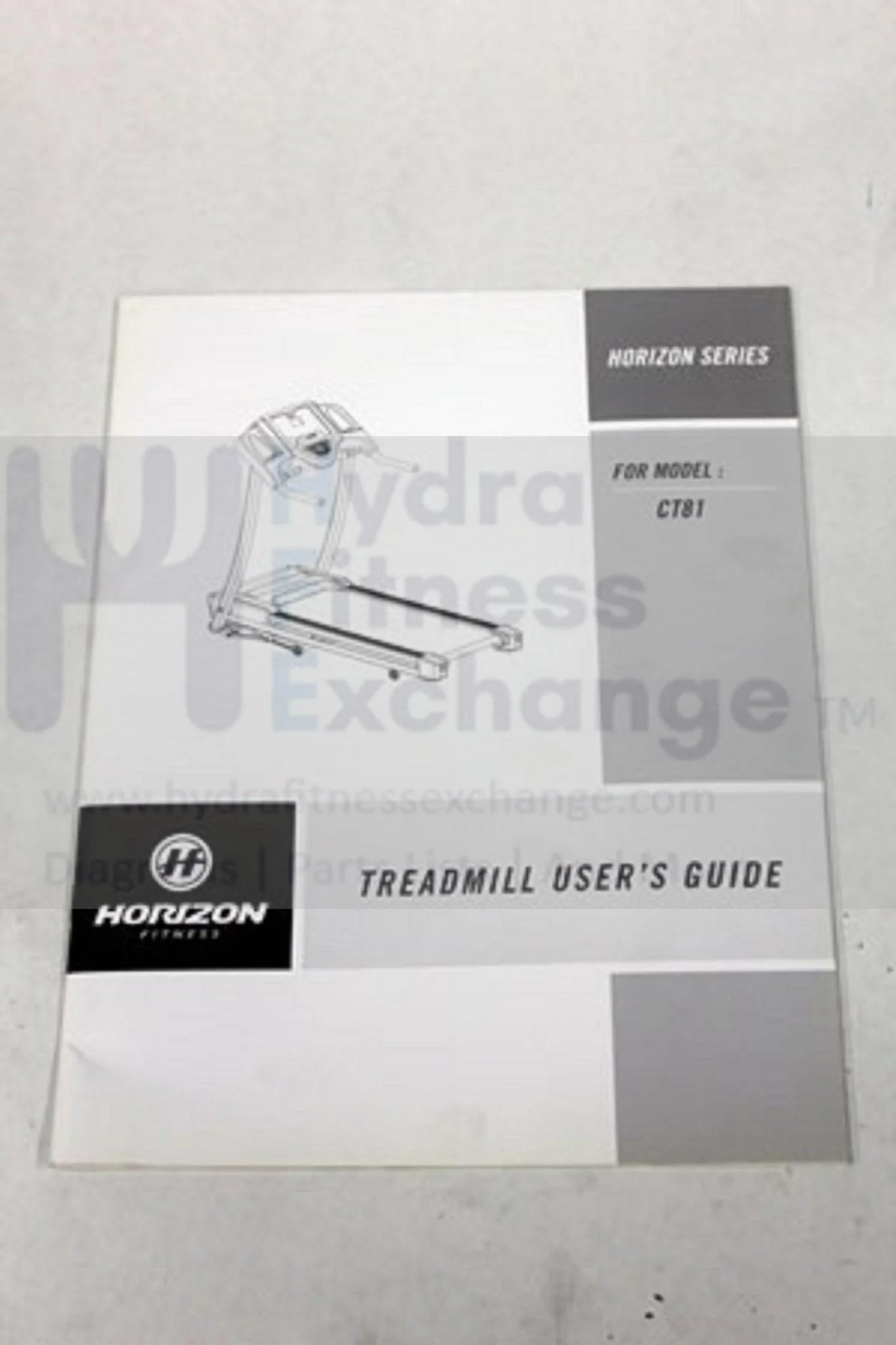 Horizon Fitness TM297B Treadmill Owner's User Manual Assembly 079923 - Image 2