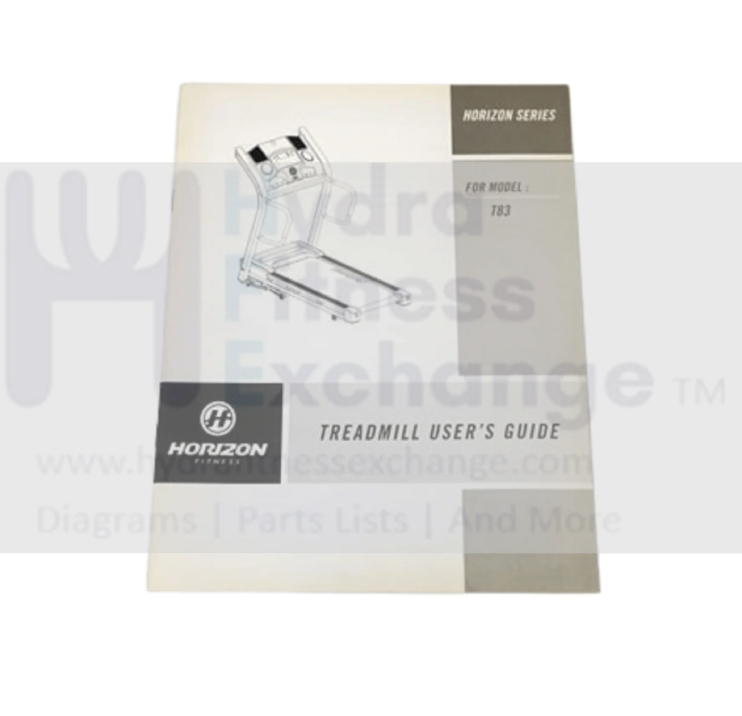 Horizon Fitness TM298 Treadmill Owner's User Manual Assembly 076650