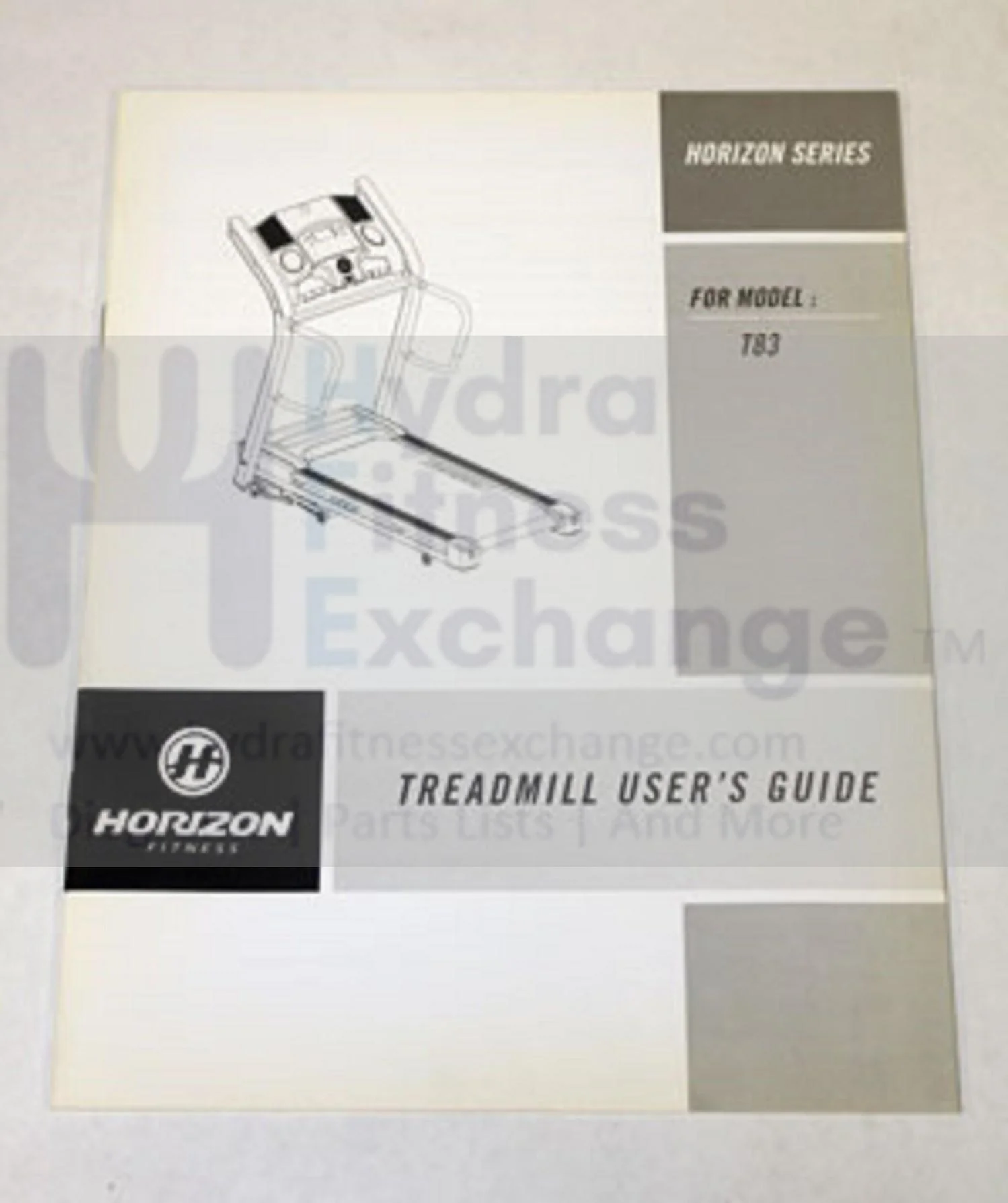 Horizon Fitness TM298 Treadmill Owner's User Manual Assembly 076650 - Image 2