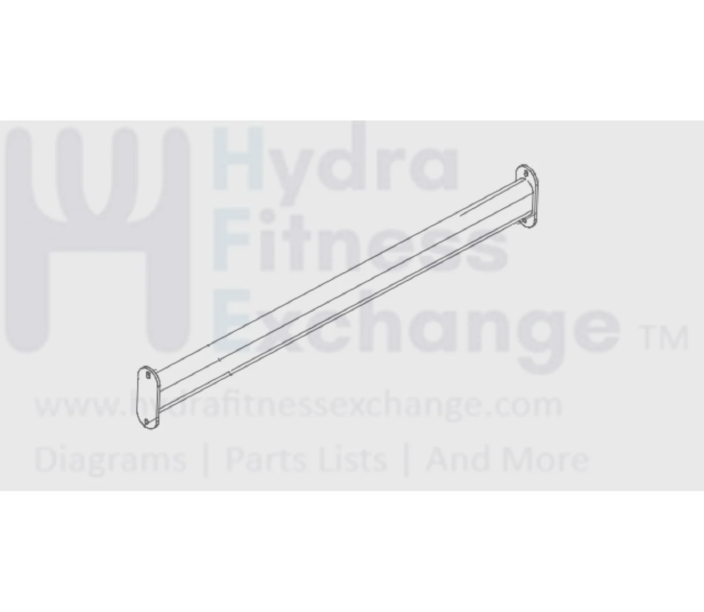Horizon Fitness TM301 Treadmill Crossbar 1000091158