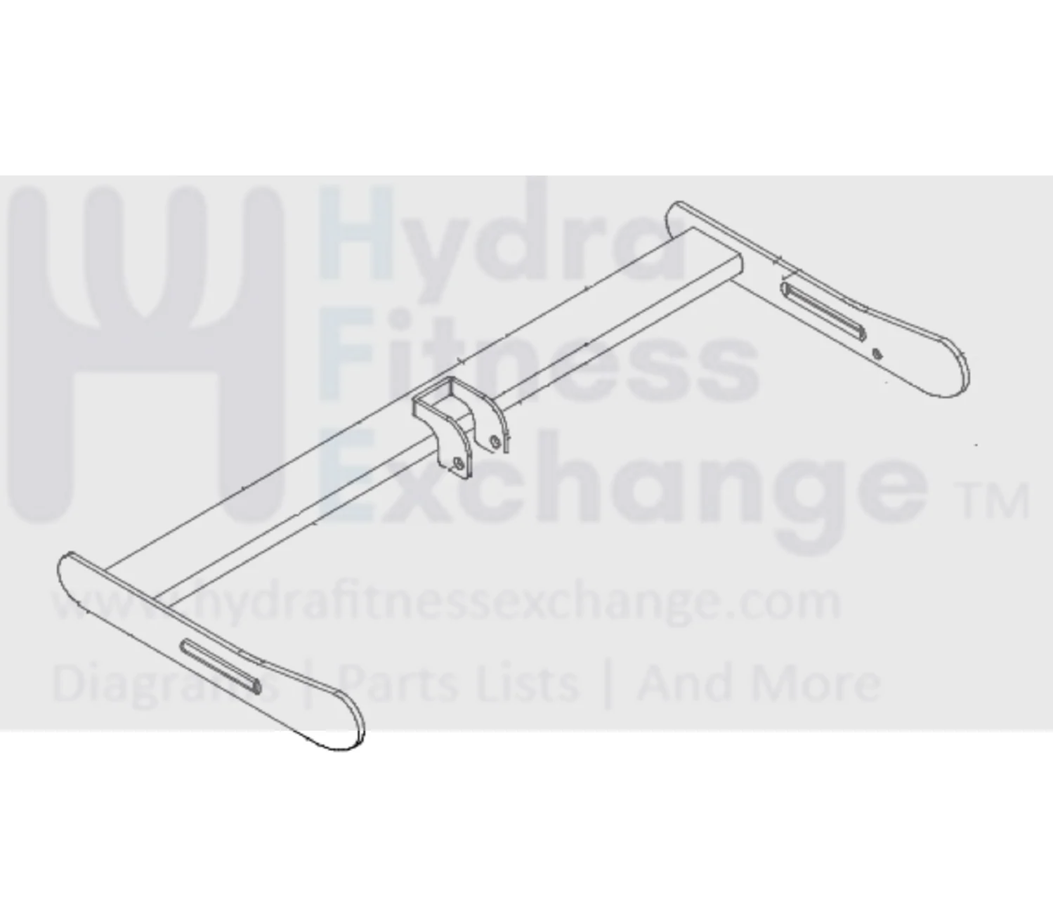 Horizon Fitness TM306F TM306B TM306D TM306C TM306E Treadmill Elevation Frame Set 080147