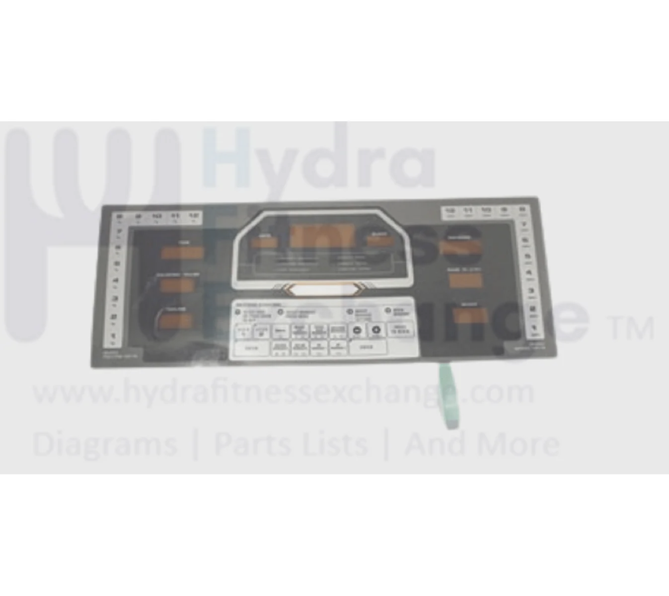 Horizon Fitness TM308 Treadmill Upper Keypad Overlay 070664
