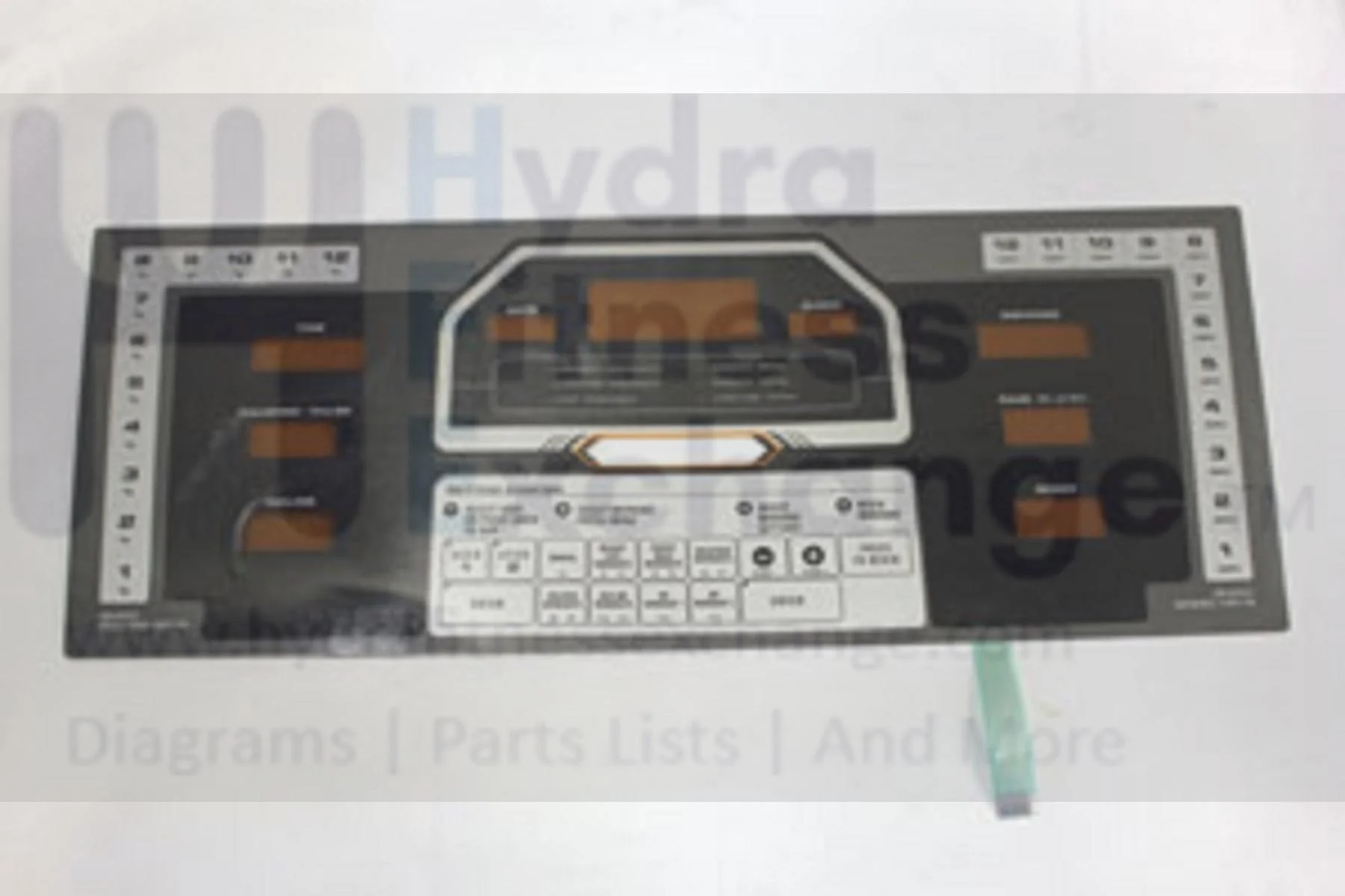 Horizon Fitness TM308 Treadmill Upper Keypad Overlay 070664 - Image 2