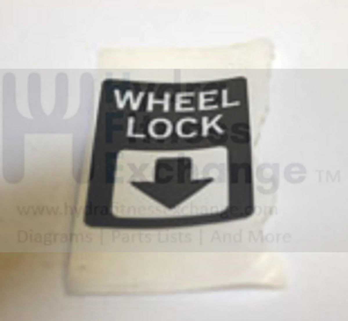 Horizon Fitness TM318 Treadmill Pop Sticker 30mm x 40mm 078554 - Image 2