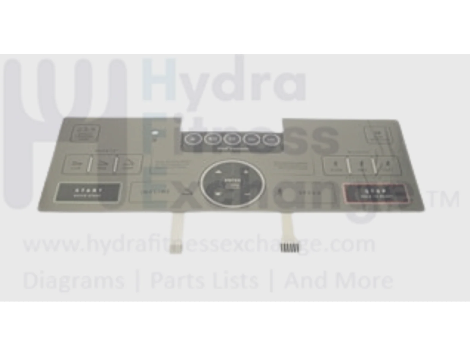 Horizon Fitness TM371 TM371D TM371C TM371B TM372 TM372D TM372C TM372B Treadmill Manipulate Keypad Overlay 1000093262