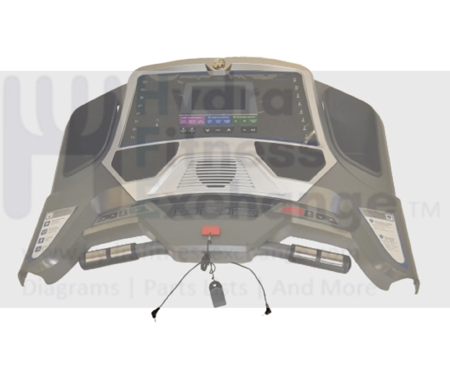 Horizon Fitness TM444 Treadmill Display Console Set Semi Assembly 1000232125