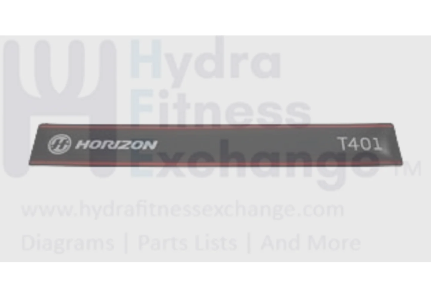 Horizon Fitness TM603 Treadmill Motor Cover Upper Pop Decal 095738