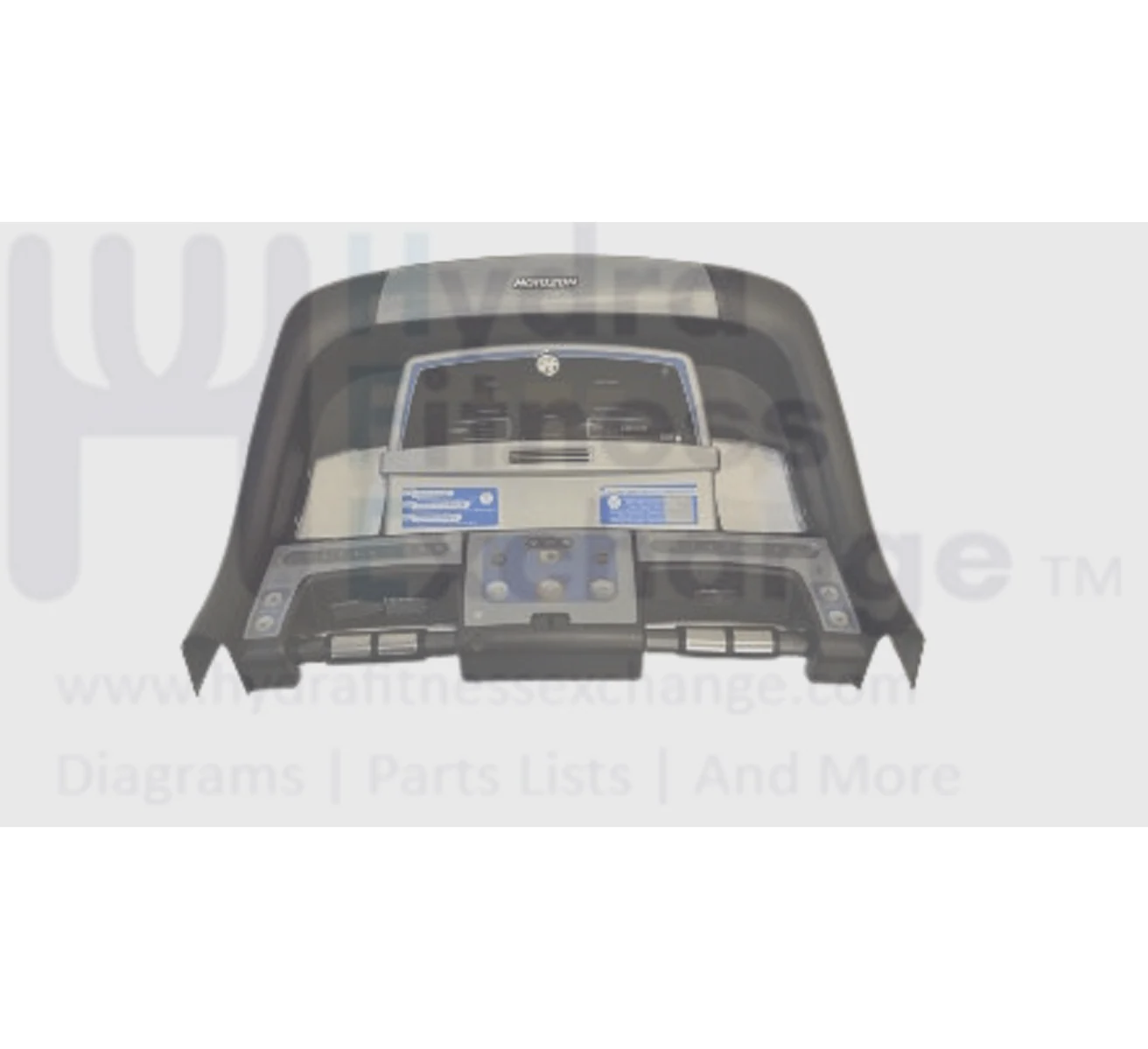 Horizon Fitness TM621 Treadmill Display Console Set Semi Assembly 1000203855
