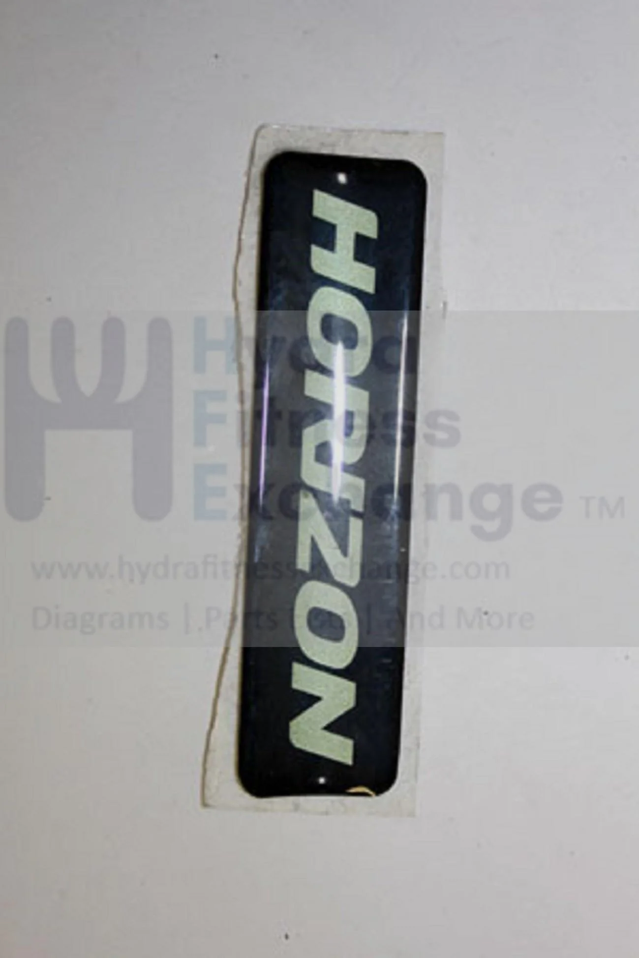 Horizon Fitness TM627 Treadmill Side Rail Sticker 1000104070 - Image 2