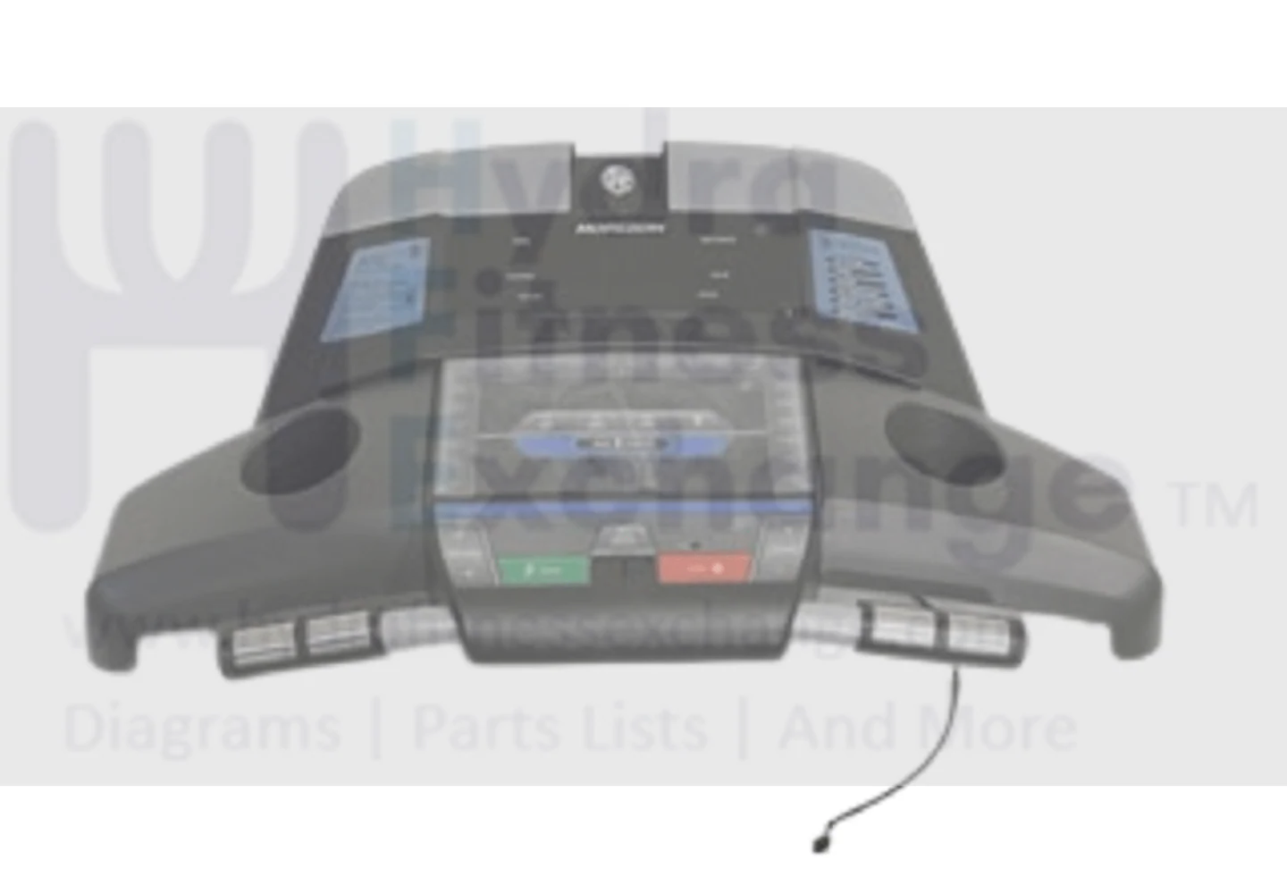 Horizon Fitness TM633 Treadmill Display Console Assembly 1000204926