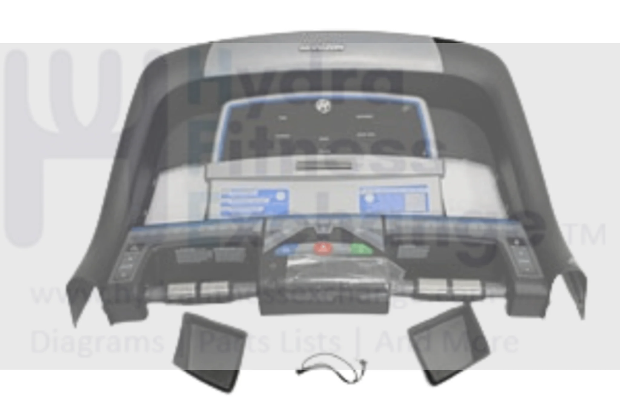 Horizon Fitness TM639 Treadmill Display Console Set Semi Assembly 1000205570