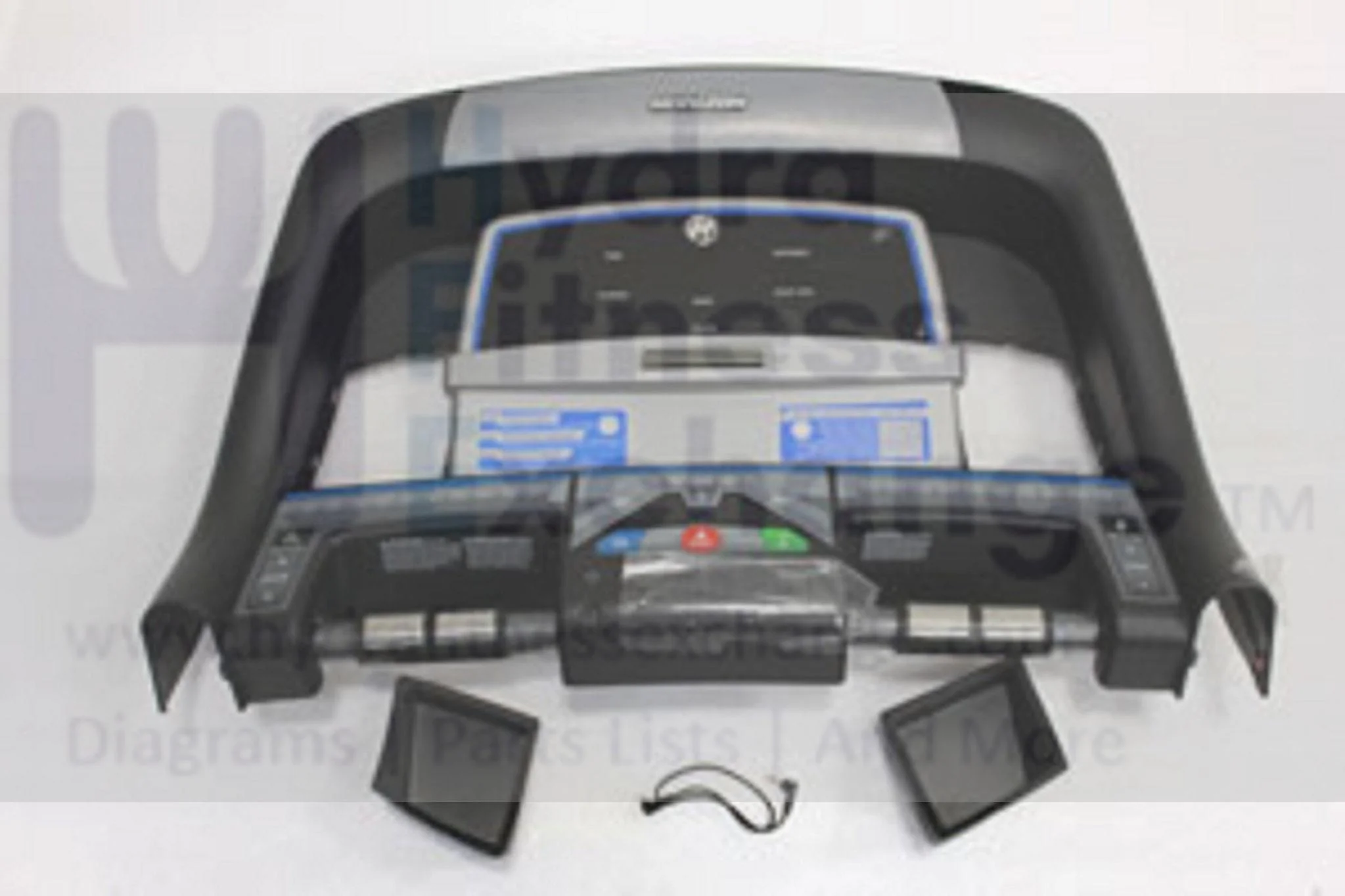 Horizon Fitness TM639 Treadmill Display Console Set Semi Assembly 1000205570 - Image 2
