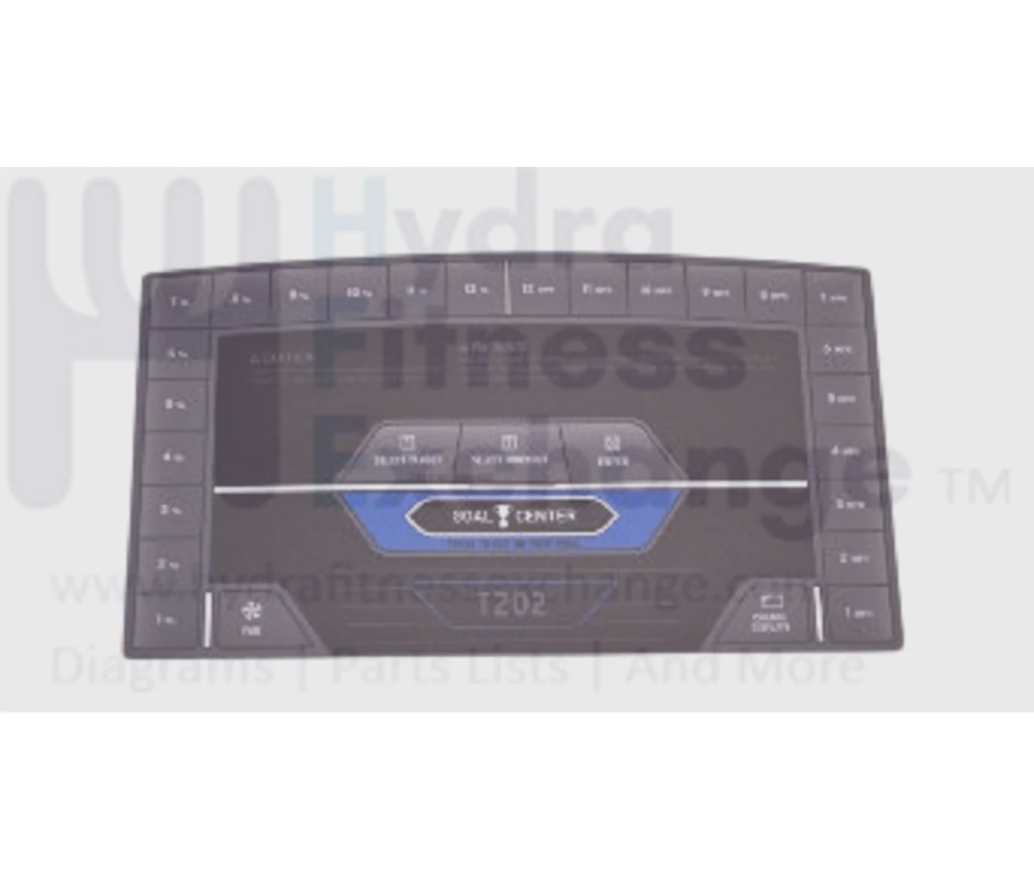 Horizon Fitness TM643 Treadmill English Overlay 1000200392