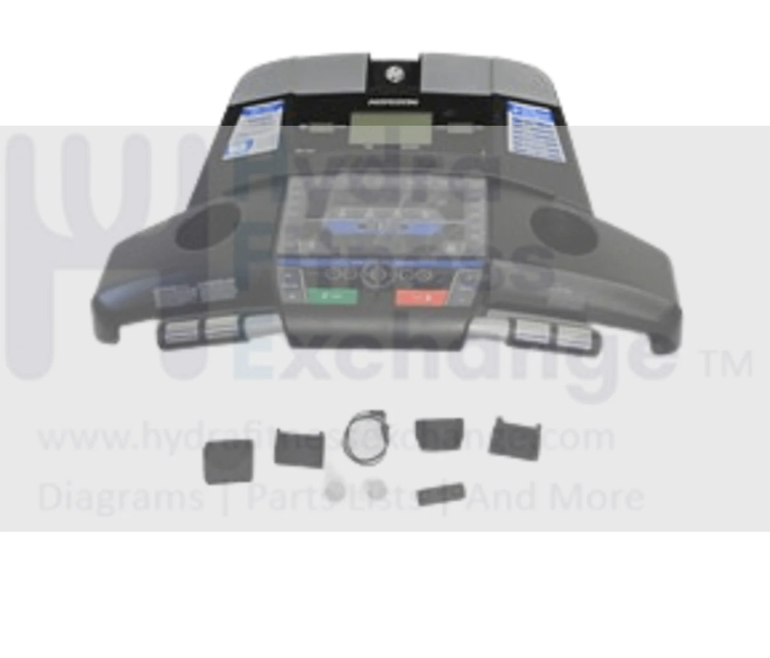 Horizon Fitness TM644 Treadmill Display Console Set Semi Assembly 1000114487