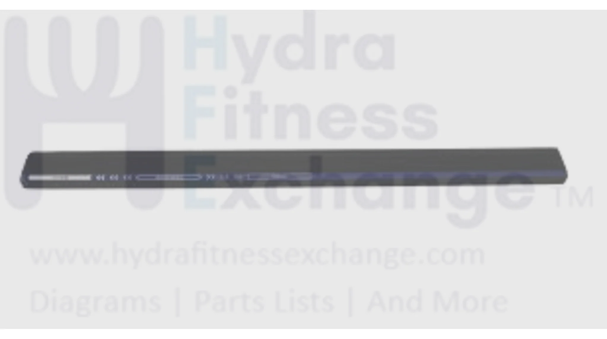 Horizon Fitness TM644 Treadmill Left Side Rail Set Semi Assembly 1000114494