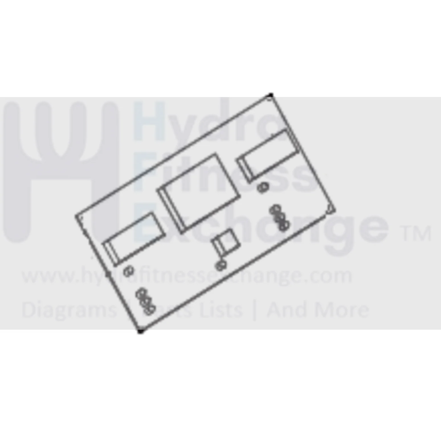Horizon Fitness TM655 Treadmill Upper Control Board 1000209644