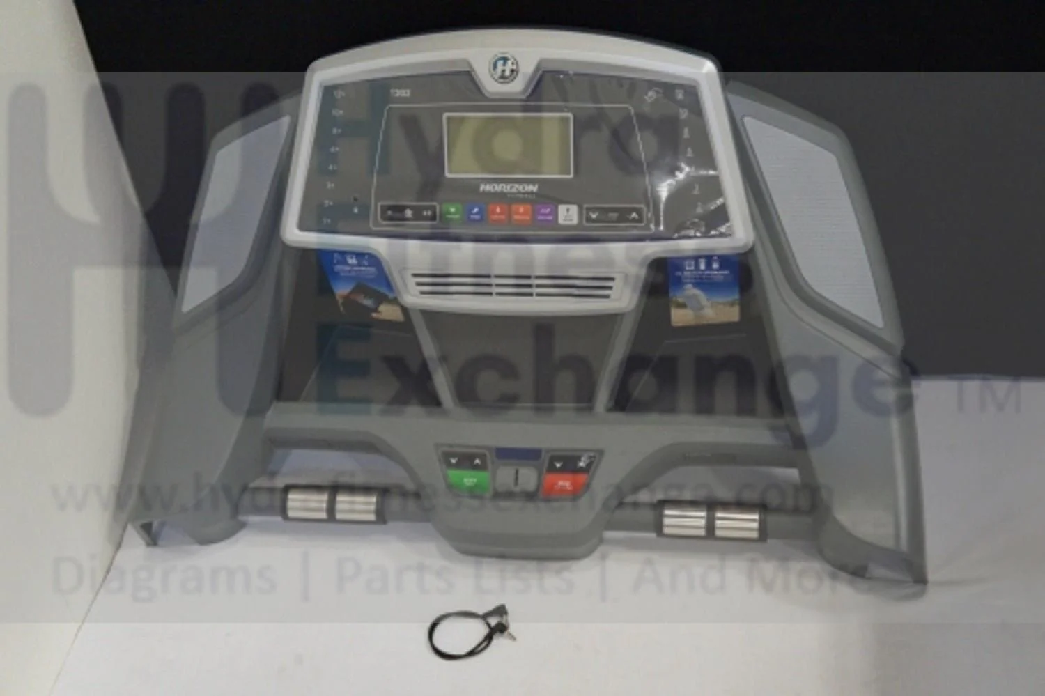 Horizon Fitness TM685 Treadmill Display Console Base Casing Set Semi Assembly 1000309192 - Image 2