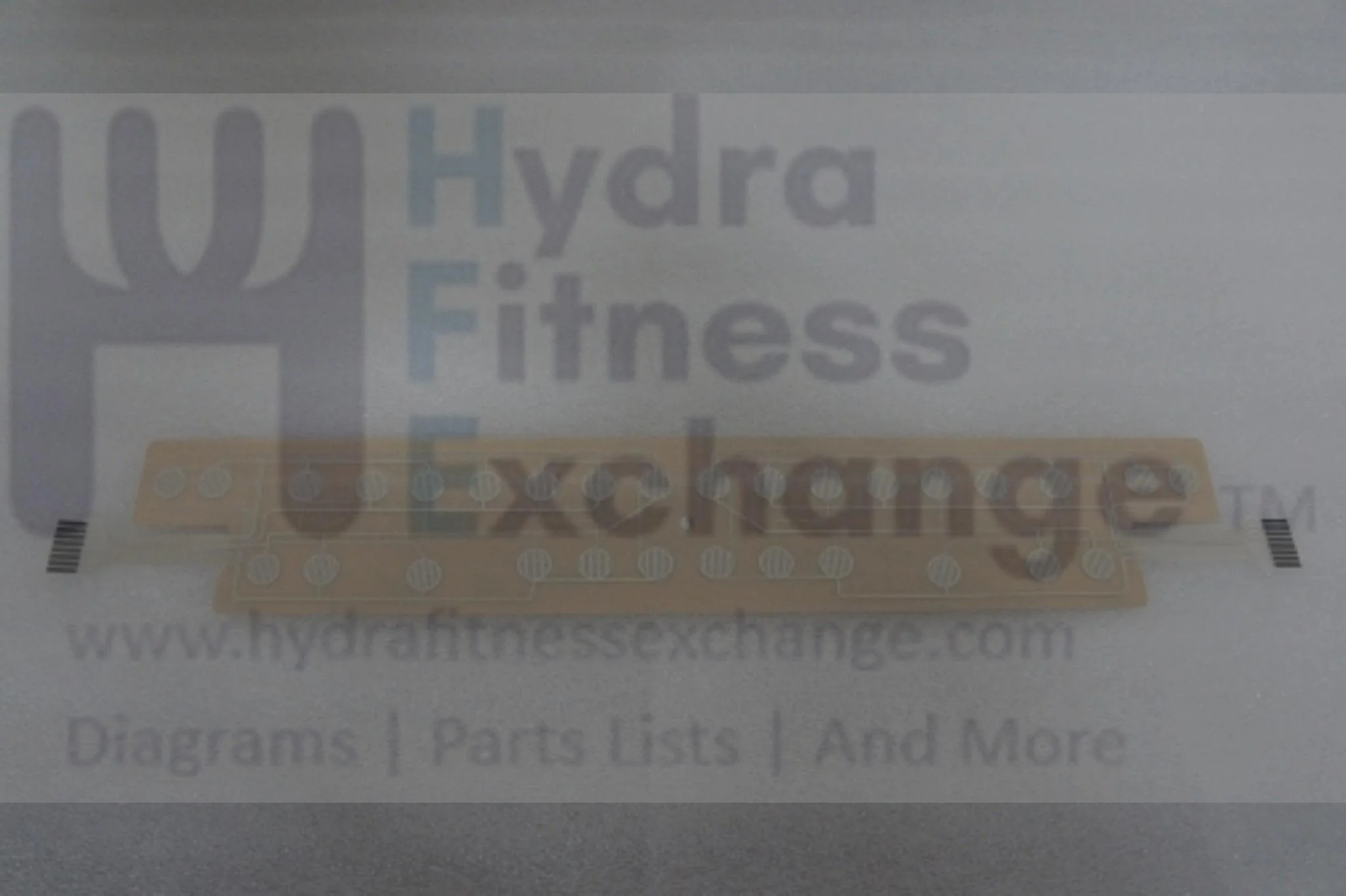 Horizon Fitness TM687 Treadmill Membrane Keypad 1000330753 - Image 2