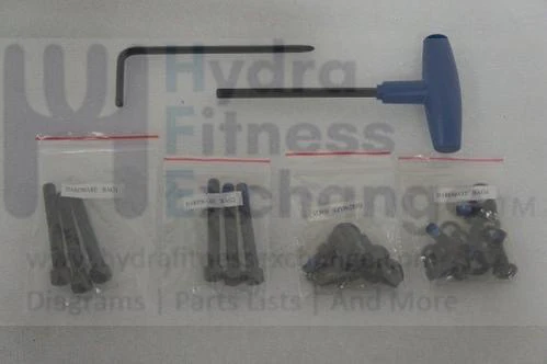 Horizon Fitness Tm688 Adventure 3-02 Treadmill Hardware Set Semi Assembly 1000329459 - Image 2