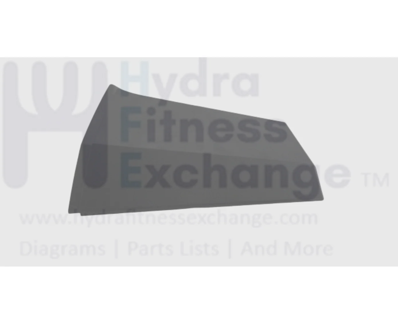 Horizon Fitness Treadmill Left Side Rail Cover 1000329444