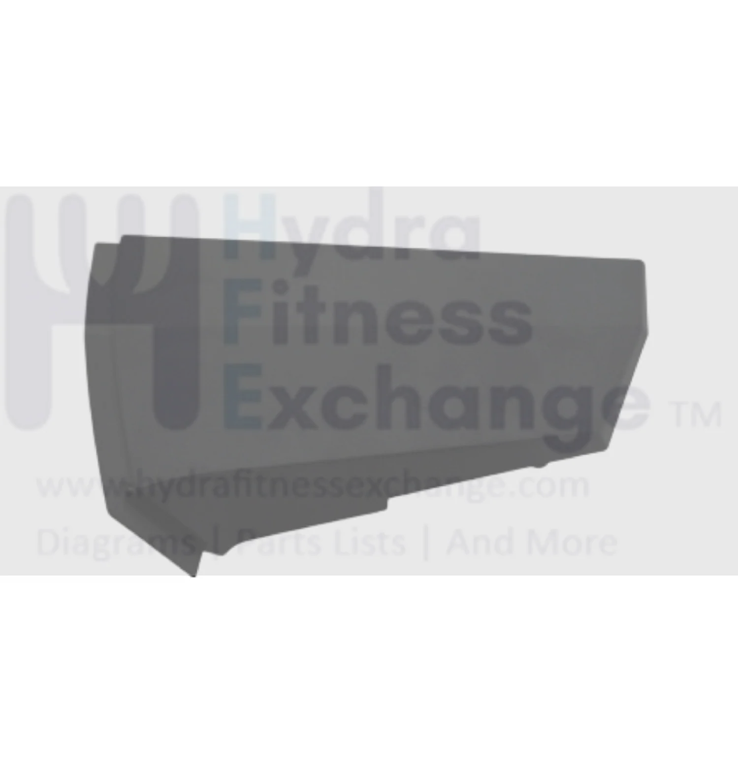 Horizon Fitness Tm688 Adventure 3-02 Treadmill Right Side Rail Cover 1000329445