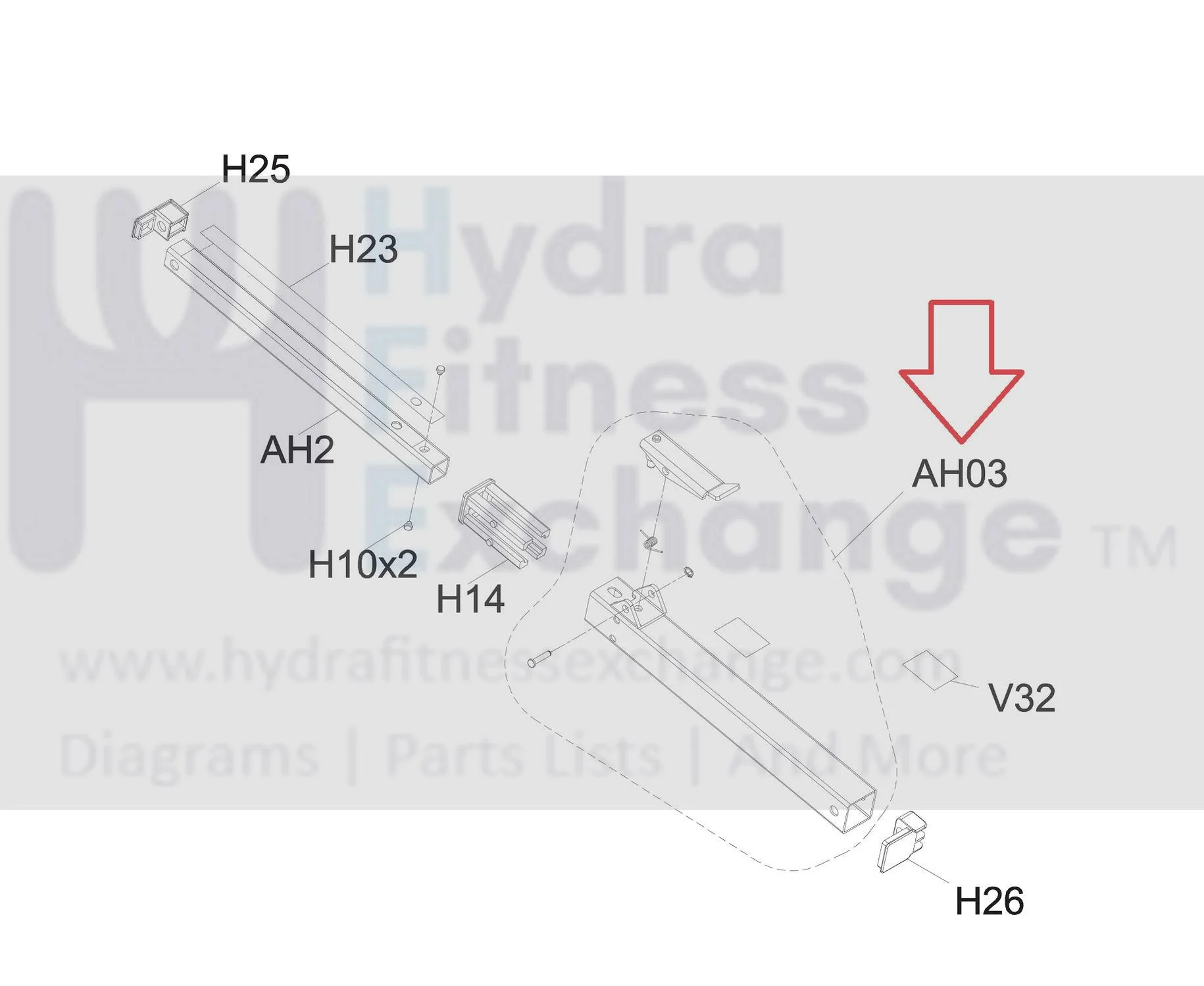 Horizon Fitness TM704 TM1002 TM1002C TM765 Treadmill Sleeve Set Semi Assembly 1000454707 - Image 2