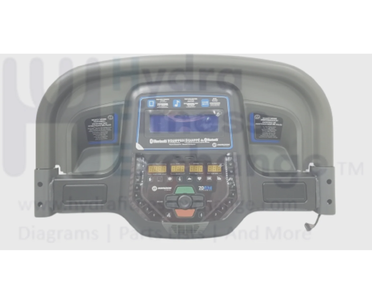 Horizon Fitness TM704 TM1002 Treadmill Display Console Set Semi Assembly 1000458555