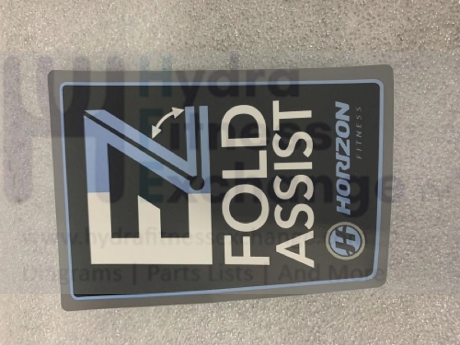 Horizon Fitness TM726 T202-4 TM492 Treadmill Left Pop Endcap Sticker 1000426286 - Image 2