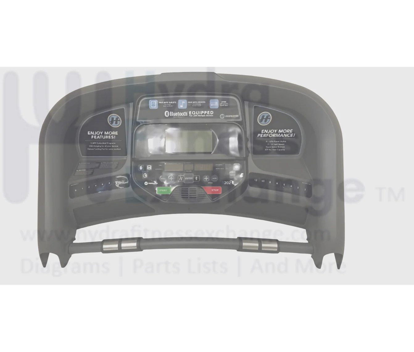 Horizon Fitness TM726 TM492 Treadmill Display Console Set Semi Assembly 1000418973