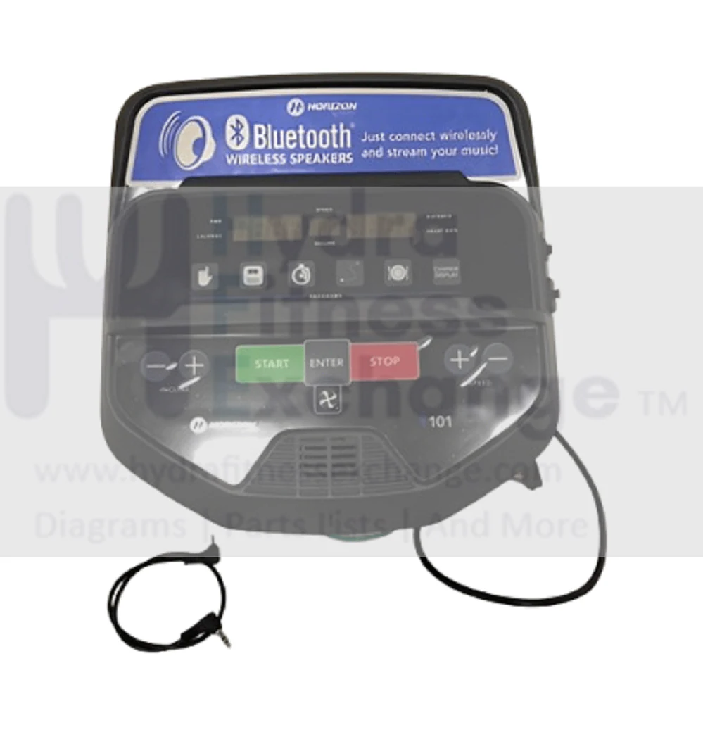 Horizon Fitness TM734 TM486 Treadmill Console Overlay Set Semi Assembly 1000421954