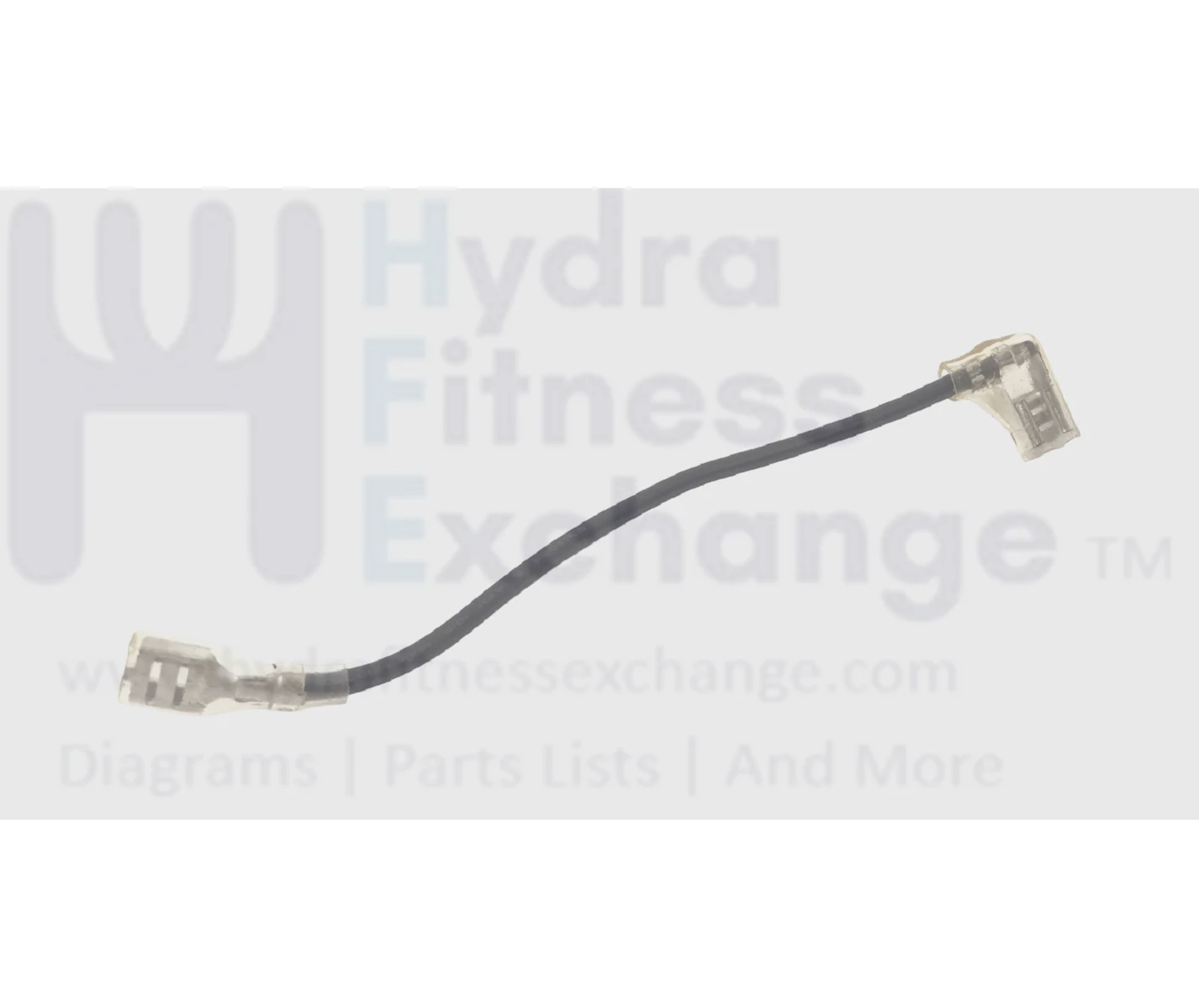 Horizon Fitness TM734 Treadmill Safety Connector Black Wire 16AWG 100mm 019378-A