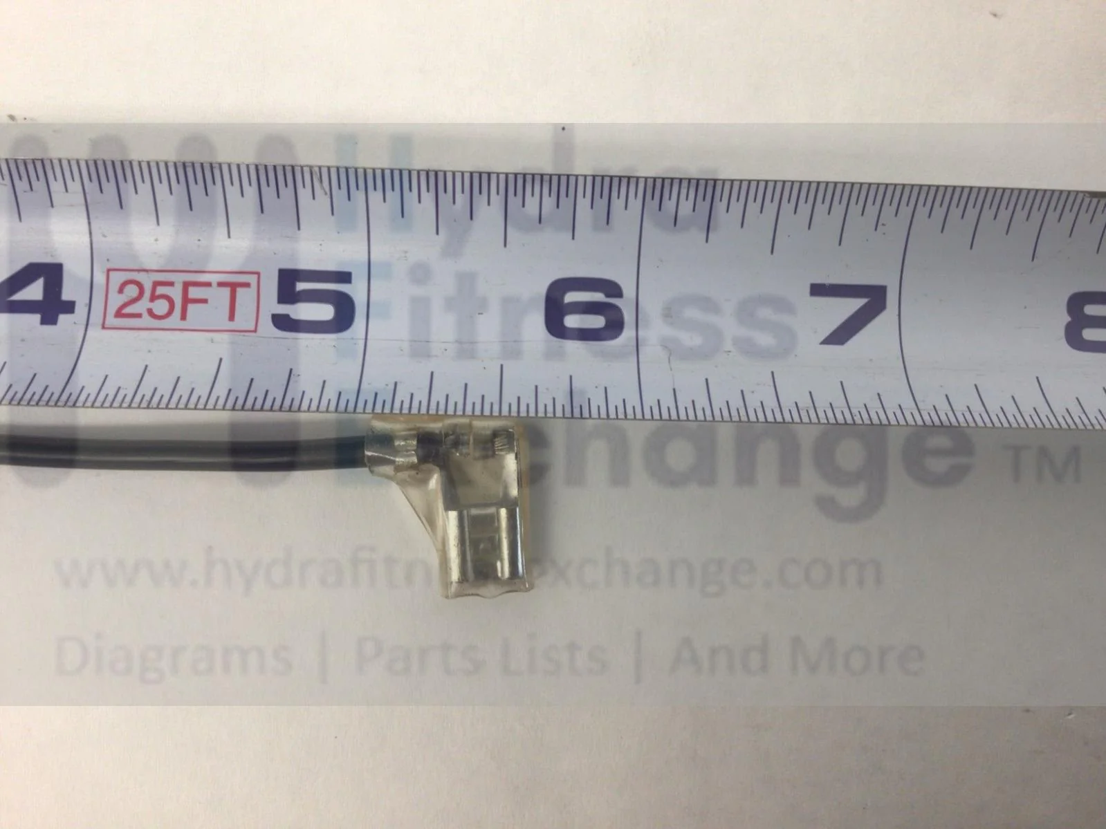 Horizon Fitness TM734 Treadmill Safety Connector Black Wire 16AWG 100mm 019378-A - Image 2