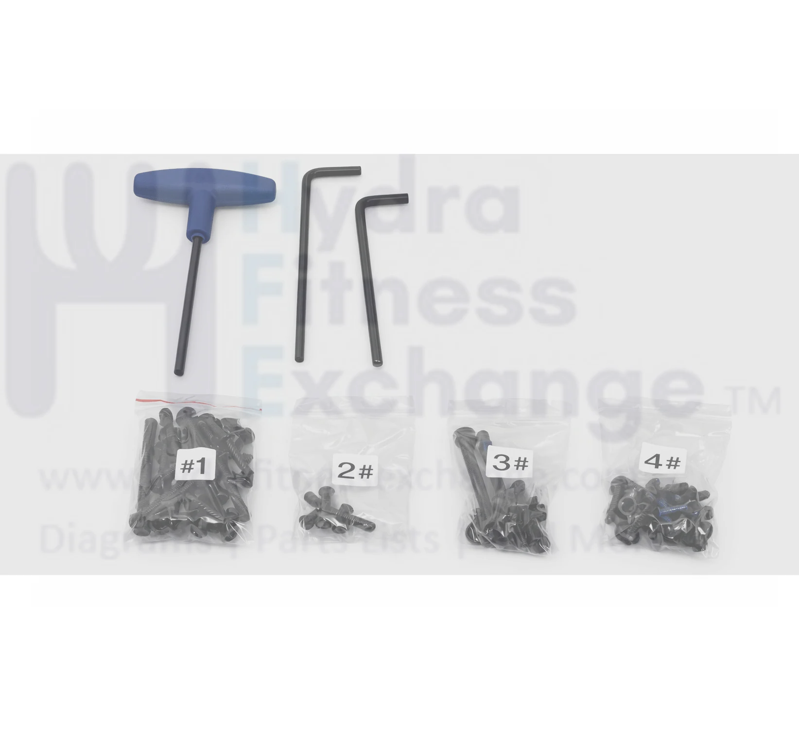 Horizon Fitness TM746 TM499 TM746B TM499B PTM499G Treadmill Hardware Set Semi Assembly 1000438873 - Image 2