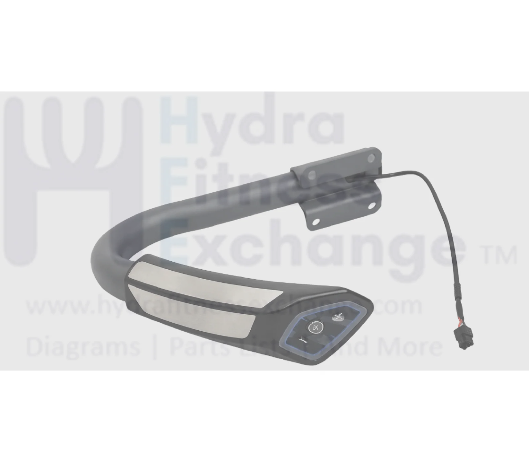 Horizon Fitness TM746 TM499 Treadmill Left Heart Rate Hand Pulse Sensor Grip Set Semi Assembly 1000442181