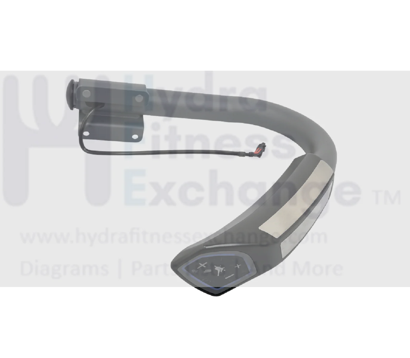 Horizon Fitness TM746 TM499 Treadmill Right Hand Pulse Sensor Grip Set Semi Assembly 1000442239